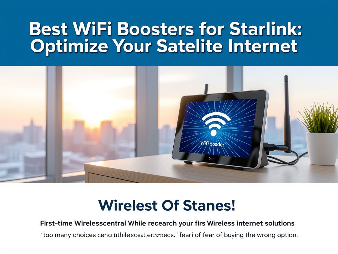 Best WiFi Boosters for Starlink: Optimize Your Satellite Internet