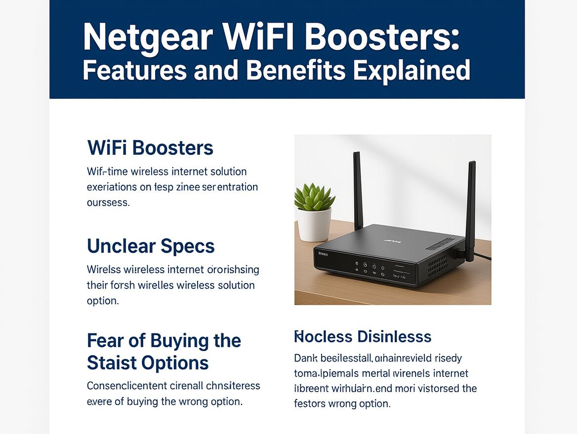 Netgear WiFi Boosters: Features and Benefits Explained