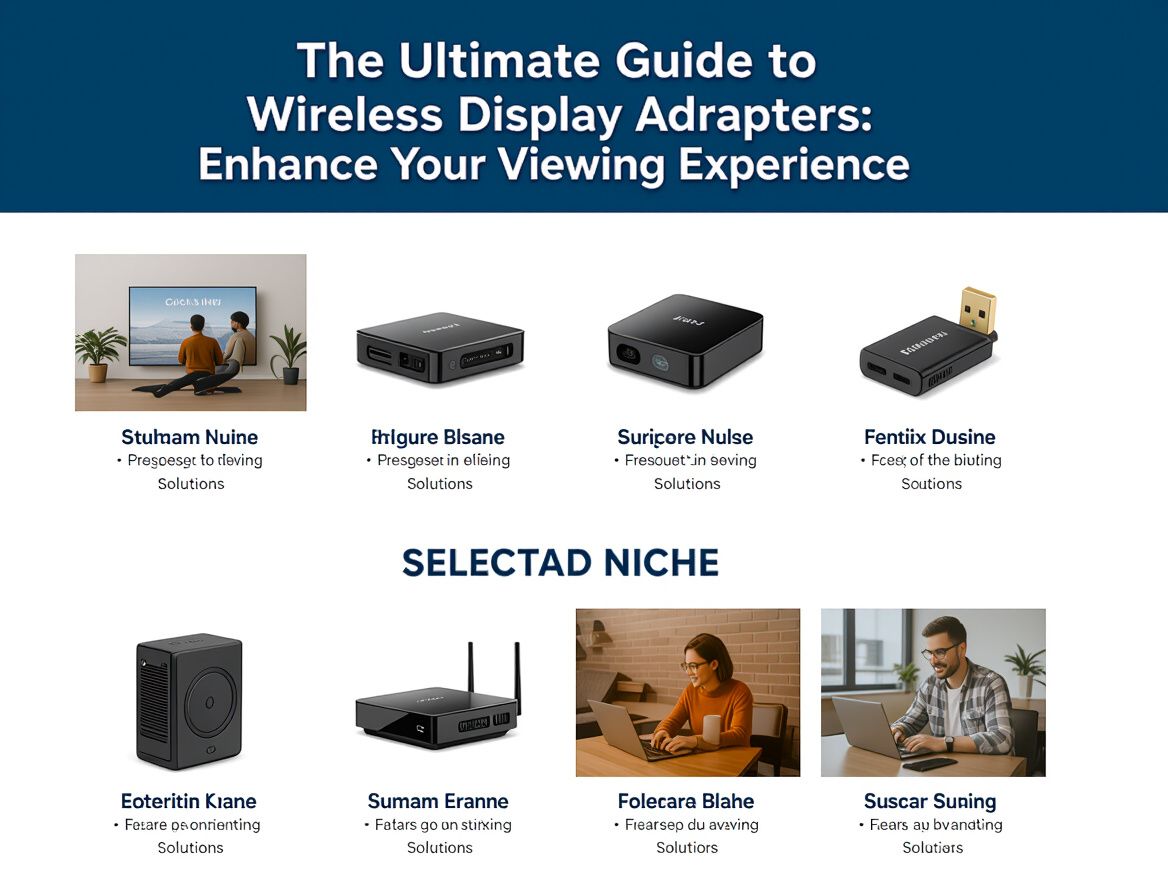 The Ultimate Guide to Wireless Display Adapters: Enhance Your Viewing Experience